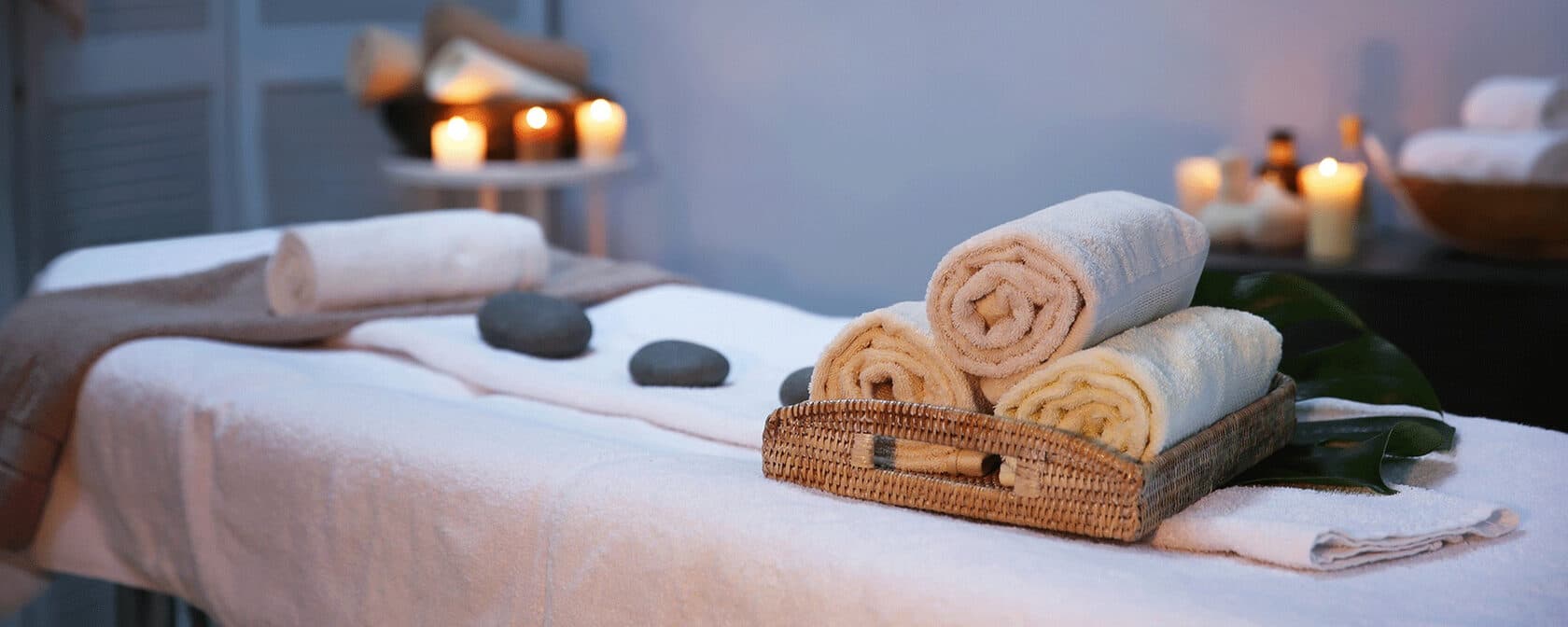 Tranquil massage room